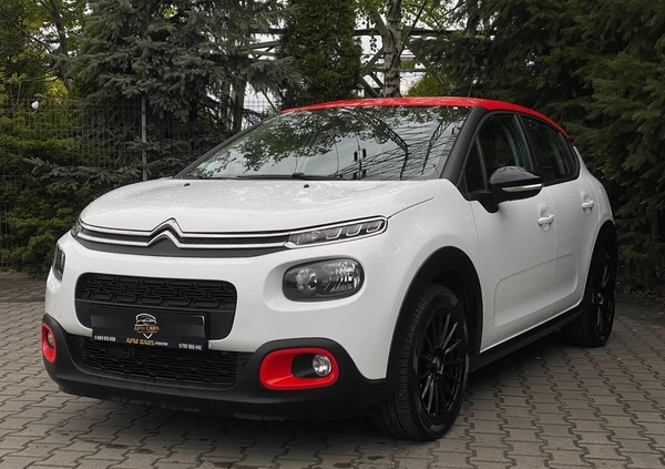 Citroen C3 cena 46900 przebieg: 88000, rok produkcji 2017 z Więcbork małe 352